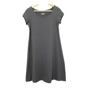 Eileen Fisher Petite Organic Cotton Shirt Dress M